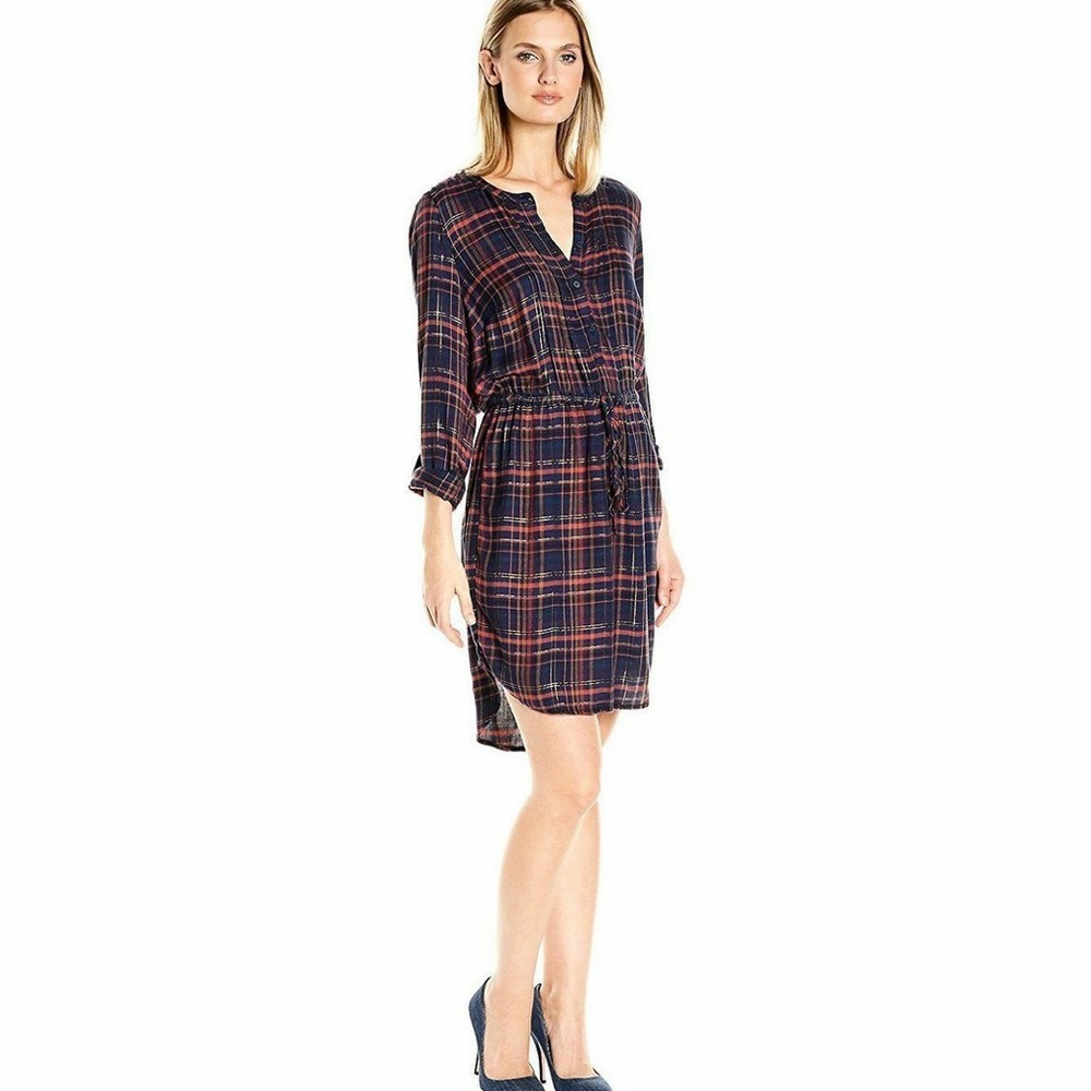 Lucky Brand Girlfriend Plaid Dress